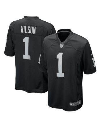 Tyree Wilson Las Vegas Raiders 2023 NFL Draft First Round Pick Game Jersey - Black