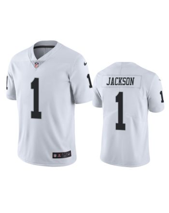 Las Vegas Raiders DeSean Jackson 1 White Vapor Limited Jersey