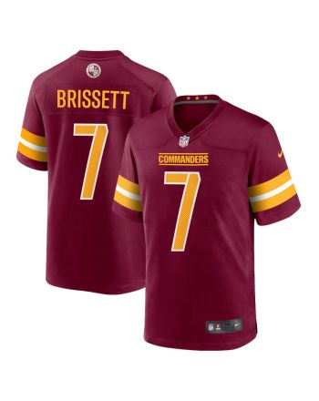 Jacoby Brissett 7 Washington Commanders Game Men Jersey - Burgundy