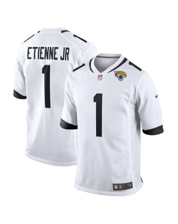 Travis Etienne Jr. 1 Jacksonville Jaguars Men's Game Jersey - White