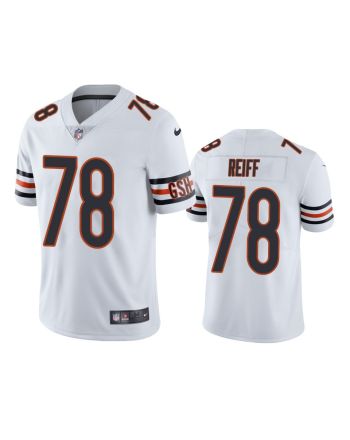 Chicago Bears Riley Reiff 78 White Vapor Limited Jersey