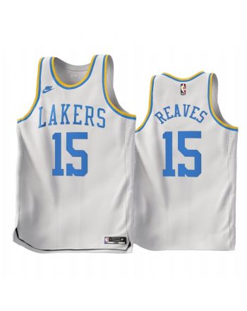 Austin Reaves 15 Los Angeles Lakers 2022-23 Classic Edition White Jersey - Men Jersey