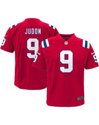 Matthew Judon 9 New England Patriots YOUTH Game Jersey - Red