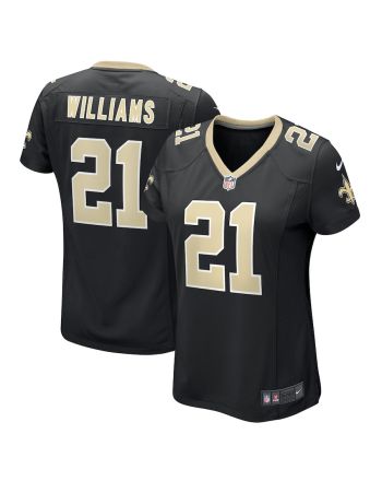 Jamaal Williams 21 New Orleans Saints Women Jersey - Black