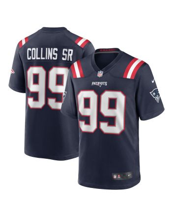 Jamie Collins Sr. 99 New England Patriots Game Men Jersey - Navy