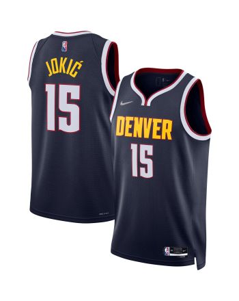 Nikola Jokic Denver Nuggets Diamond Swingman Jersey - Icon Edition - Navy Jersey