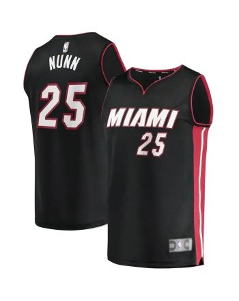 Kendrick Nunn Miami Heat Fast Break Player Jersey - Icon Edition - Black