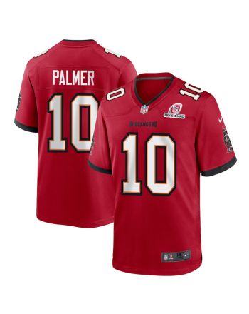 Trey Palmer 10 Tampa Bay Buccaneers 2024 Divisional Patch Game Men Jersey - Red