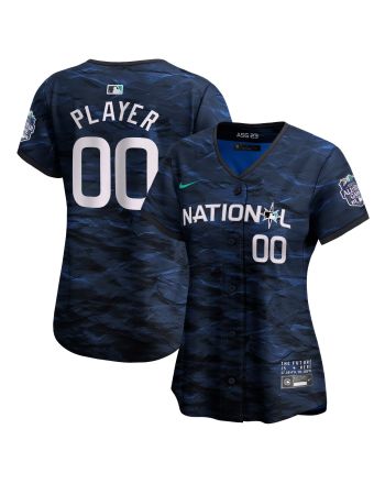 National League Women's 2023 MLB All-Star Custom 00 Game Limited Jersey - Royal