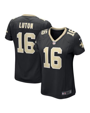 Jake Luton New Orleans Saints Women's Game Player Jersey - Black