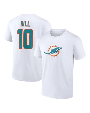 Tyreek Hill 10 Miami Dolphins Unisex T-Shirt - White