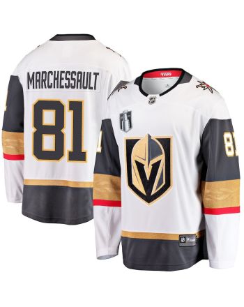 Jonathan Marchessault 81 Vegas Golden Knights 2023 Stanley Cup Final Away Premier Player Jersey - White