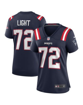 Matt Light 72 New England Patriots Women Game Retired Jersey - Navy