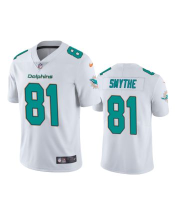 Durham Smythe 81 Miami Dolphins White Vapor Limited Jersey