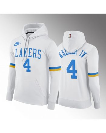 Lonnie Walker IV Los Angeles Lakers 2022-23 MPLS Classic Hoodie White Pullover