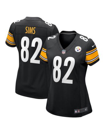 Steven Sims 82 Pittsburgh Steelers Women's Game Jersey - Black