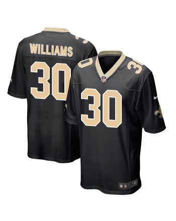 Jamaal Williams 30 New Orleans Saints Men Game Jersey - Black