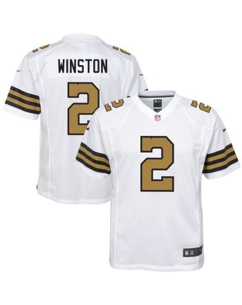 Jameis Winston 2 New Orleans Saints Youth Alternate Game Jersey - White