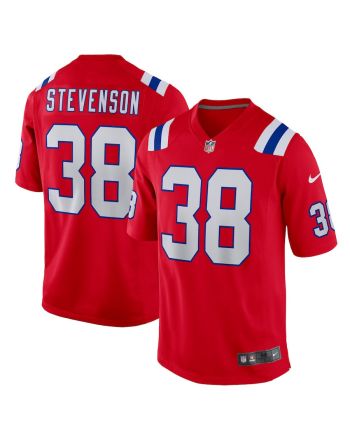 Rhamondre Stevenson New England Patriots Alternate Game Player Jersey - Red