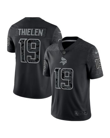 Adam Thielen 19 Minnesota Vikings RFLCTV Limited Jersey - Black