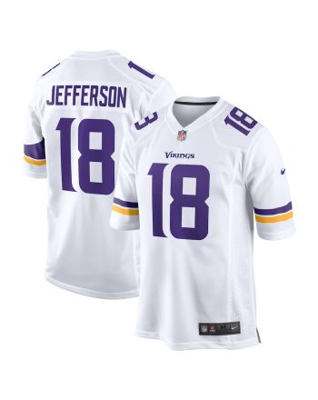 Justin Jefferson Minnesota Vikings Game Player Jersey - White