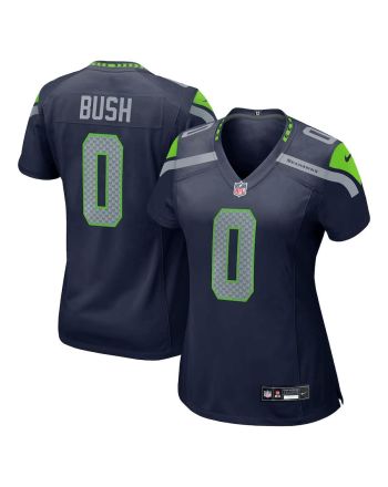 Devin Bush 0 Seattle Seahawks Women's Game Jersey - College Navy