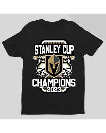 Vegas Golden Knights Stanley Cup 2023 Champions T-Shirt - Black