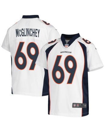 Mike McGlinchey 69 Denver Broncos Youth Game Jersey - White