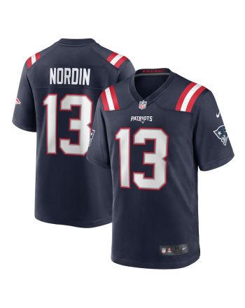 Quinn Nordin New England Patriots Game Player Jersey - Navy