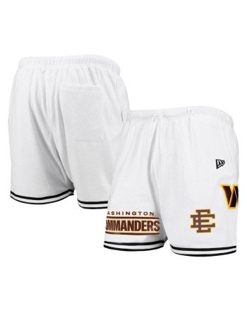 Washington Commanders Team White Mesh Shorts - Men