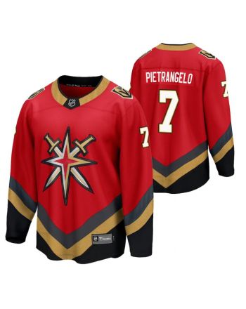 Men Vegas Golden Knights 7 Alex Pietrangelo 2023 Special Edition Red Jersey Jersey