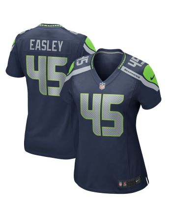 Kenny Easley 45 Seattle Seahawks Women Game Retired Jersey - College Navy