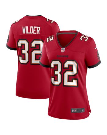 James Wilder 32 Tampa Bay Buccaneers Women Game Retired Jersey - Red