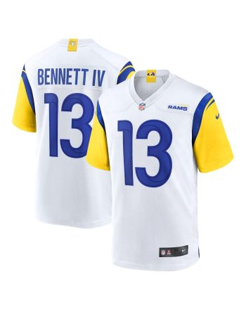 Stetson Bennett 13 Los Angeles Rams Game Men Jersey - White