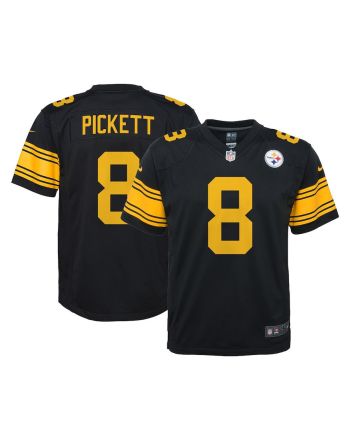 Kenny Pickett Pittsburgh Steelers Youth Game Jersey - Black