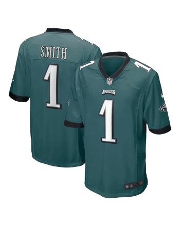 Nolan Smith Philadelphia Eagles 2023 NFL Draft First Round Pick Game Jersey - Midnight Green