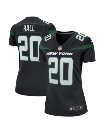 Breece Hall 20 New York Jets Women's Alternate Game Player Jersey - Stealth Black