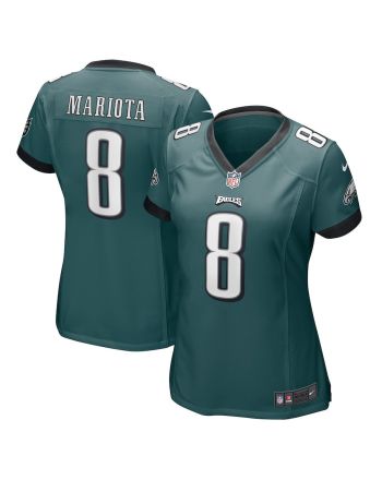 Marcus Mariota 8 Philadelphia Eagles Game Women Jersey - Midnight Green