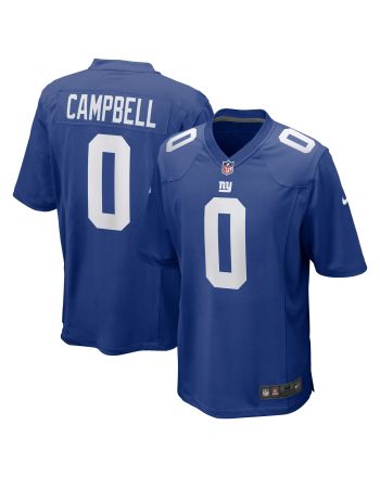 Parris Campbell 0 New York Giants Men Game Jersey - Royal