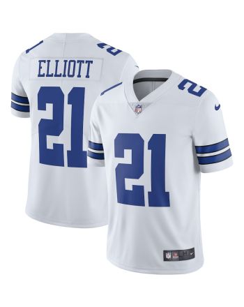 Ezekiel Elliott 21 Dallas Cowboys Vapor Limited Player Jersey - White