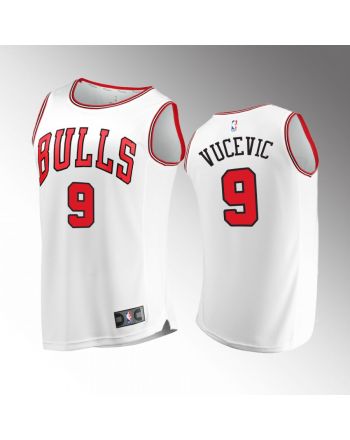 Chicago Bulls 9 Nikola Vucevic Association Jersey 2022-23 White