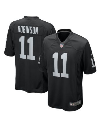 Demarcus Robinson 11 Las Vegas Raiders Game Jersey - Black