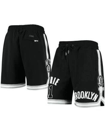 Kyrie Irving 11 Brooklyn Nets Black Team Player Shorts - Men