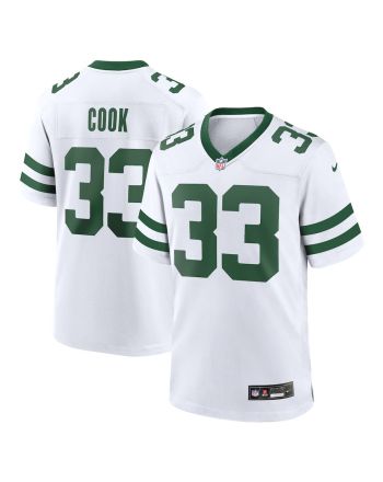 Dalvin Cook 33 New York Jets Player Men Jersey - White