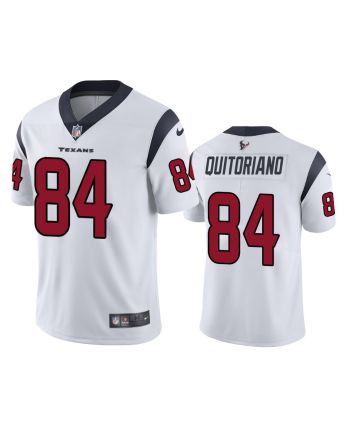 Houston Texans Teagan Quitoriano 84 White Vapor Limited Jersey