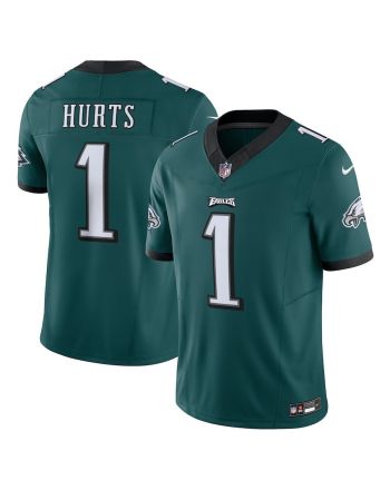 Jalen Hurts 1 Philadelphia Eagles Vapor F.U.S.E. Limited Jersey - Midnight Green