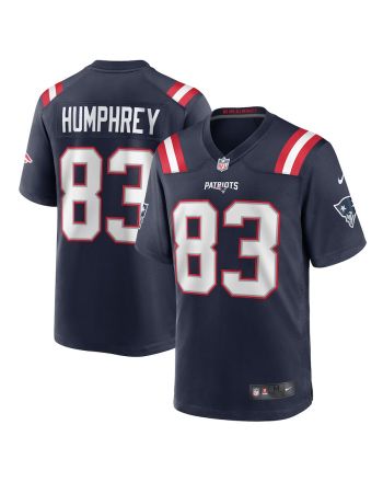 Lil'Jordan Humphrey New England Patriots Game Player Jersey - Navy