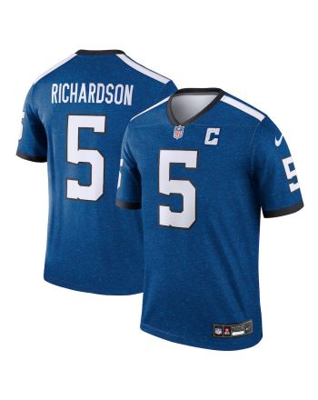 Anthony Richardson 5 Indianapolis Colts Alternate Legend Men Jersey - Royal