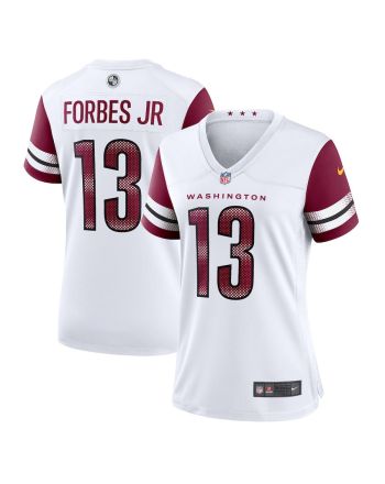 Emmanuel Forbes Jr. 13 Washington Commanders Women Away Game Jersey - White