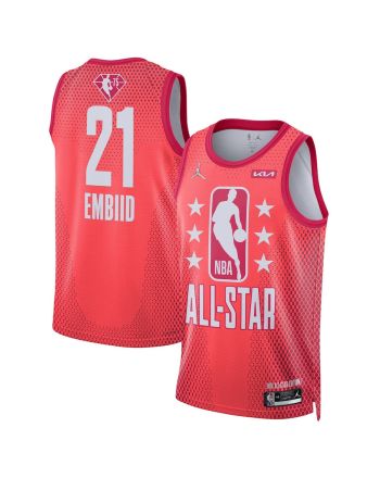 2022 All-Star Game Joel Embiid 21 Swingman Jersey - Maroon